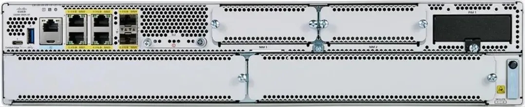 Cisco Catalyst C8300-2N2S-6T router SD-WAN 2RU 6 cổng 1G, 2 NIM 2 SM