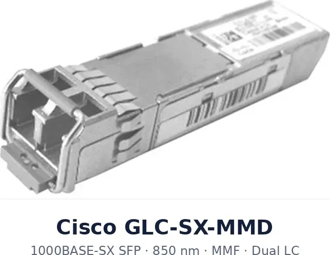 Cisco GLC-SX-MMD mặt trước
