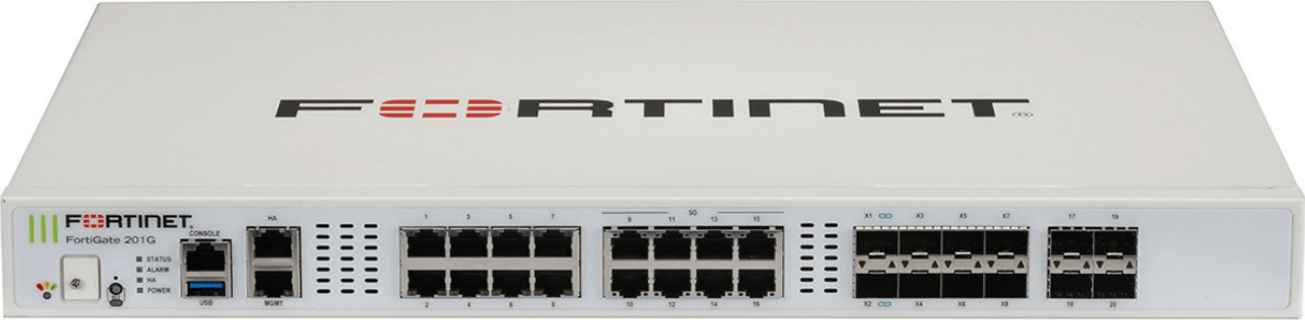 Fortinet FortiGate 201G (FG-201G) – Next-Generation Firewall AI/ML cho mạng doanh nghiệp