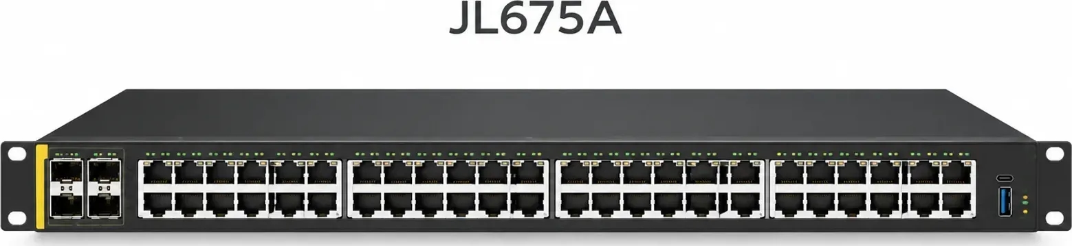 Hình vector mặt trước HPE JL675A (ảnh minh hoạ)
