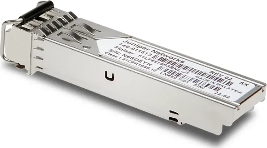 Juniper EX-SFP-1GE-LX: ảnh minh hoạ module quang SFP 1GbE chính hãng Juniper