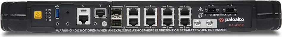 Palo Alto Networks PA-450R tường lửa công nghiệp siêu bền IP40 1RU