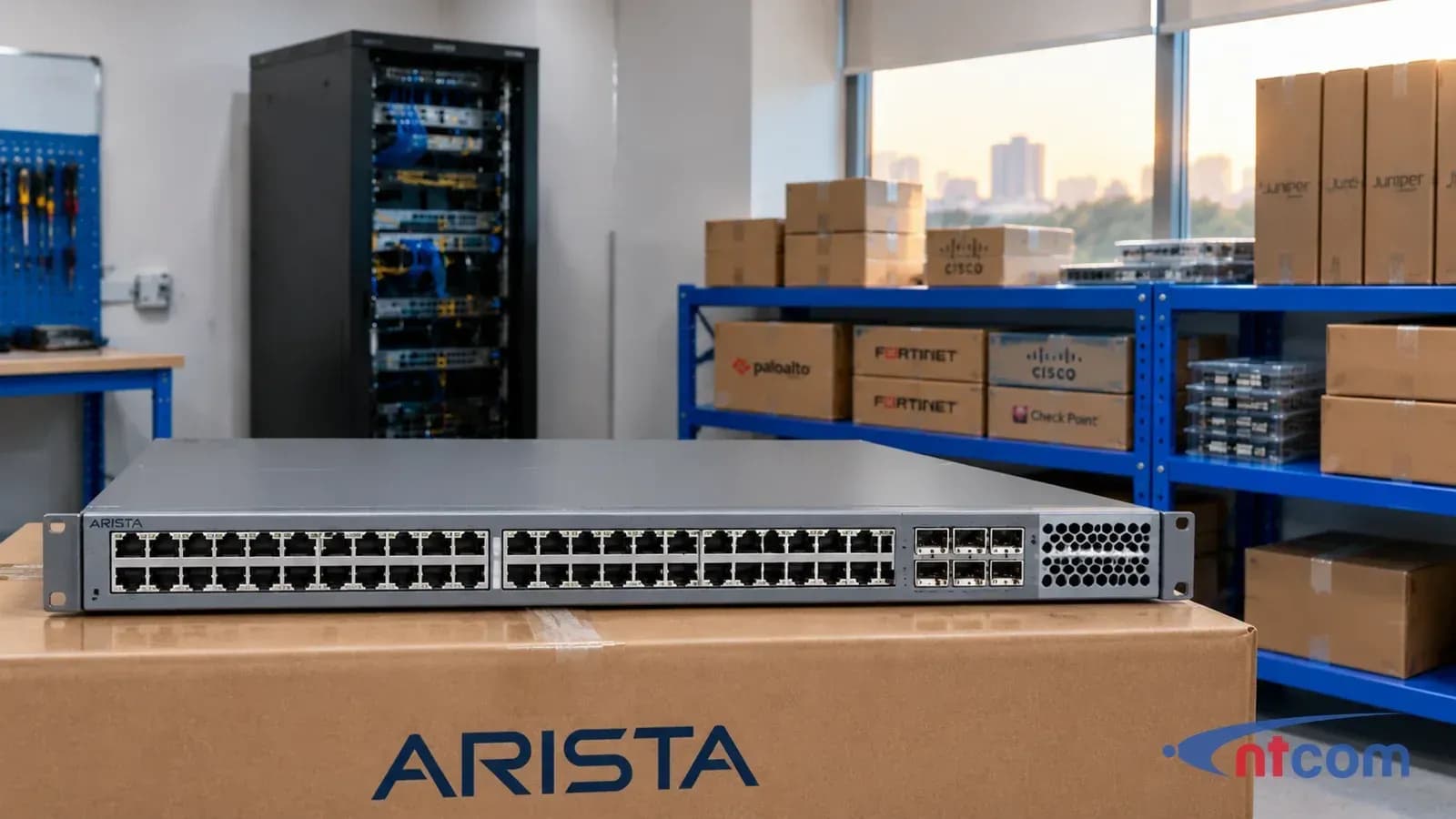 Arista CCS-720XP-48Y6-F tại văn phòng NTCOM (ảnh minh hoạ)
