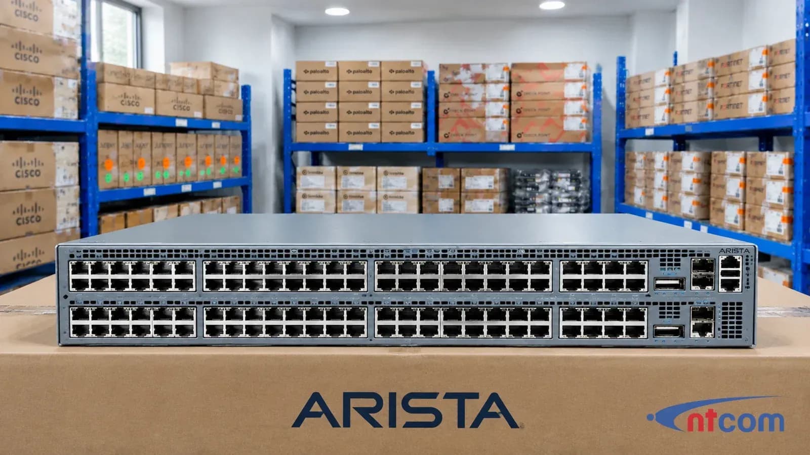 Arista CCS-720XP-96ZC2-M-S-4F tại văn phòng NTCOM (ảnh minh hoạ)