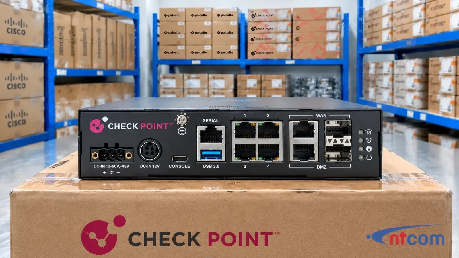 Check Point CPAP-SG1595R-SNBT tại văn phòng NTCOM (ảnh minh hoạ)