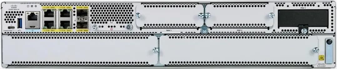 Cisco Catalyst C8300-2N2S-6T router SD-WAN 2RU 6 cổng 1G, 2 NIM 2 SM