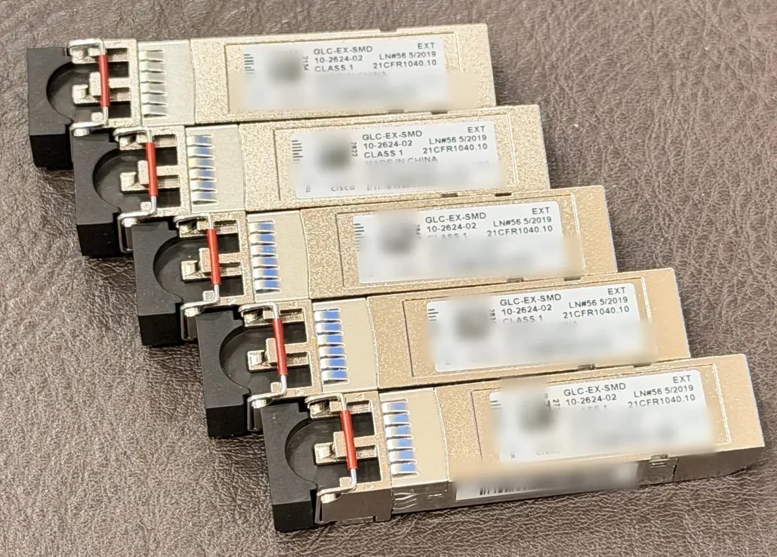 5 module Cisco GLC-EX-SMD tại NTCOM (ảnh thật)