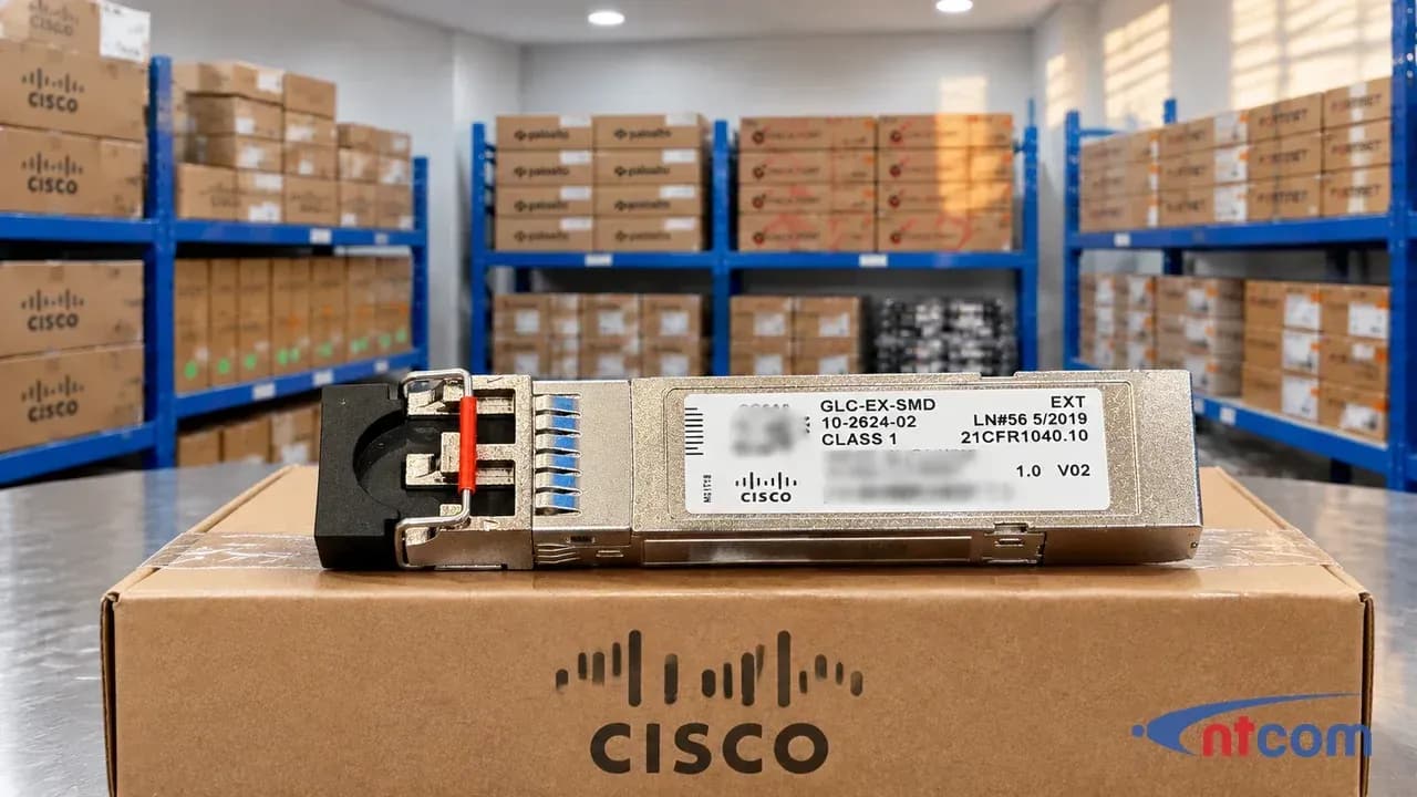 Cisco GLC-EX-SMD tại văn phòng NTCOM (ảnh minh hoạ)