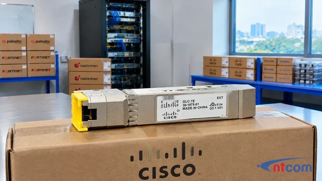 Cisco GLC-TE tại văn phòng NTCOM (ảnh minh hoạ)