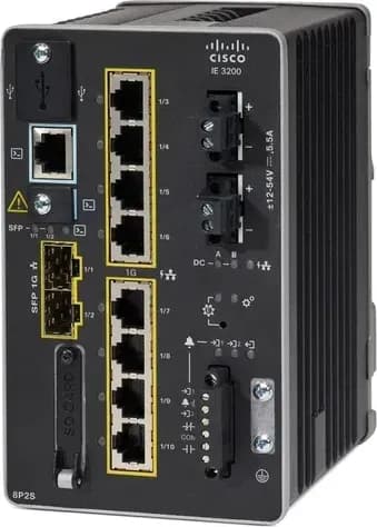 Cisco IE-3200-8P2S-E switch công nghiệp DIN-rail 10 cổng PoE+ 240W