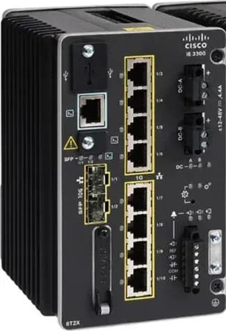 Cisco IE-3300-8T2X-E switch công nghiệp DIN-rail 10 cổng 10G SFP+ Network Essentials