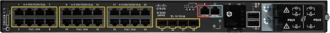 Cisco Catalyst IE-9320-24P4X-E switch công nghiệp Layer 3 24 cổng PoE+, 4 uplink SFP+ 10G