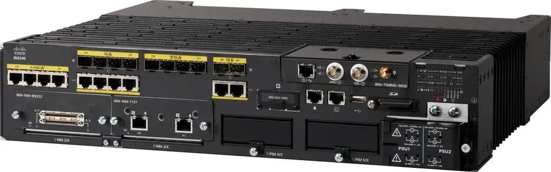 Cisco IR8340-K9 router công nghiệp 2RU trạm biến áp 5G/LTE