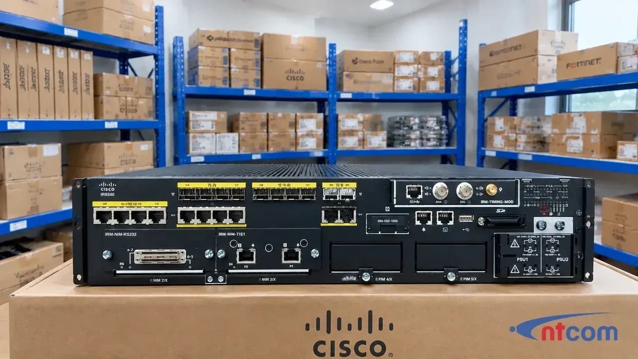 Cisco IR8340-K9 tại văn phòng NTCOM (ảnh minh hoạ)
