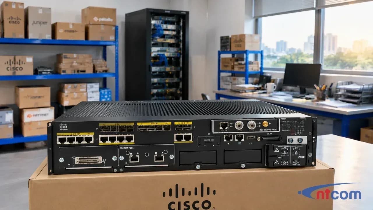 Cisco IR8340-K9 tại văn phòng NTCOM, góc chụp thứ 2 (ảnh minh hoạ)