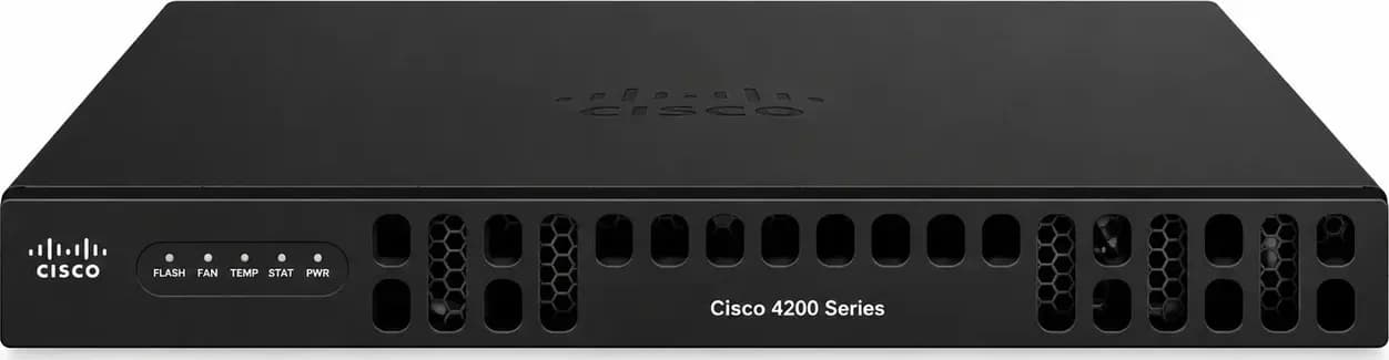 Hình vector mặt trước Cisco ISR4221/K9 (ảnh minh hoạ)