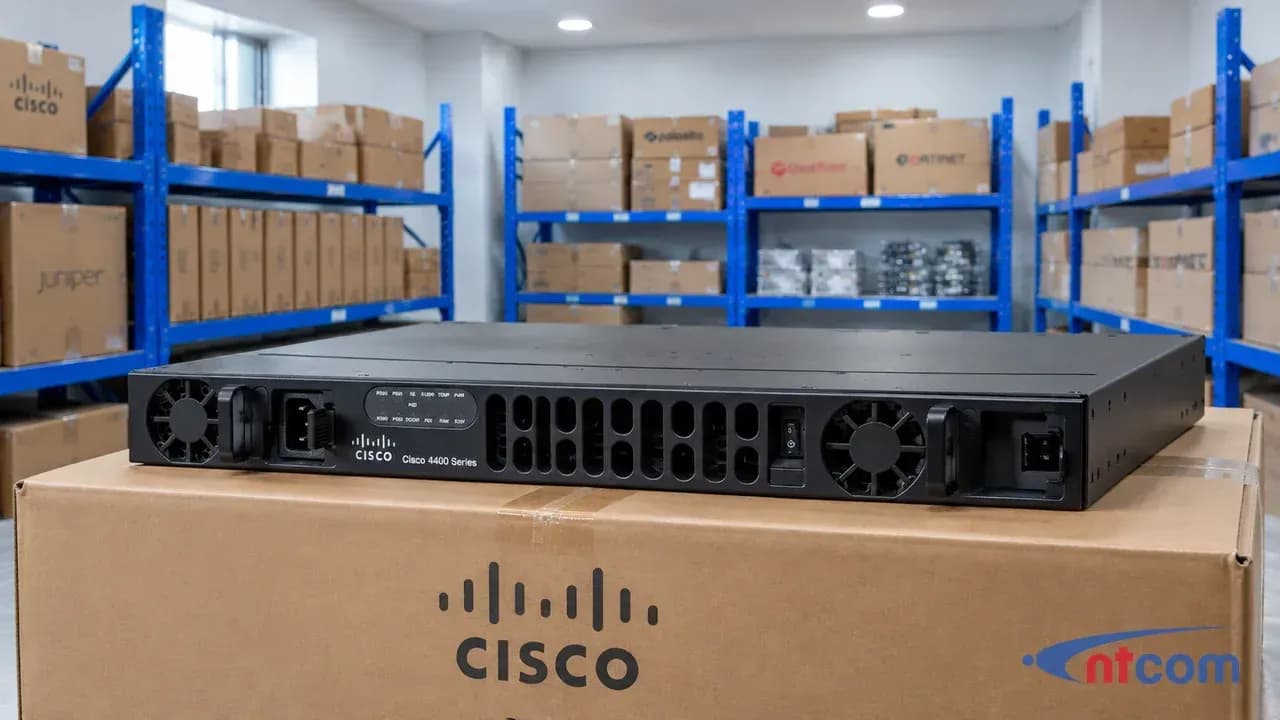 Cisco ISR4431/K9 tại văn phòng NTCOM (ảnh minh hoạ)