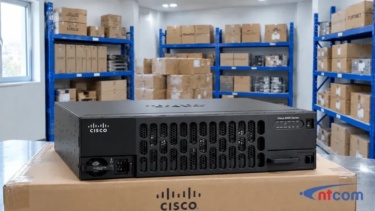 Cisco ISR4461/K9 tại văn phòng NTCOM (ảnh minh hoạ)