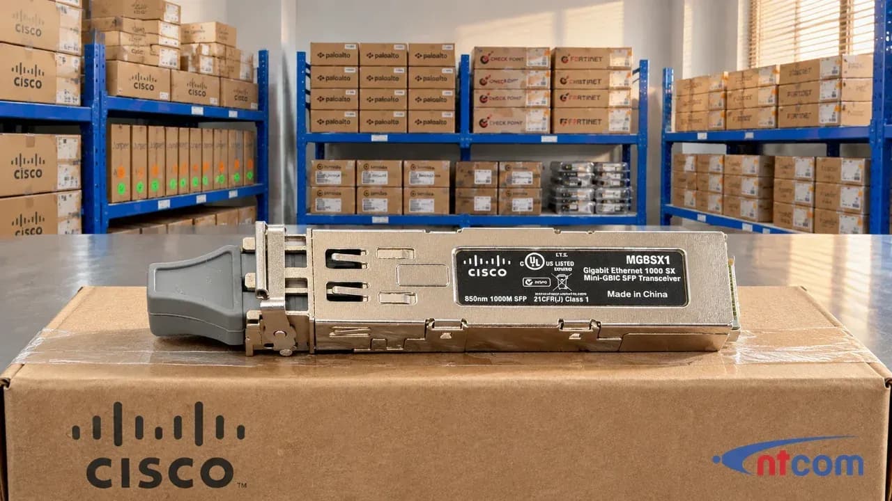Cisco MGBSX1 tại văn phòng NTCOM (ảnh minh hoạ)