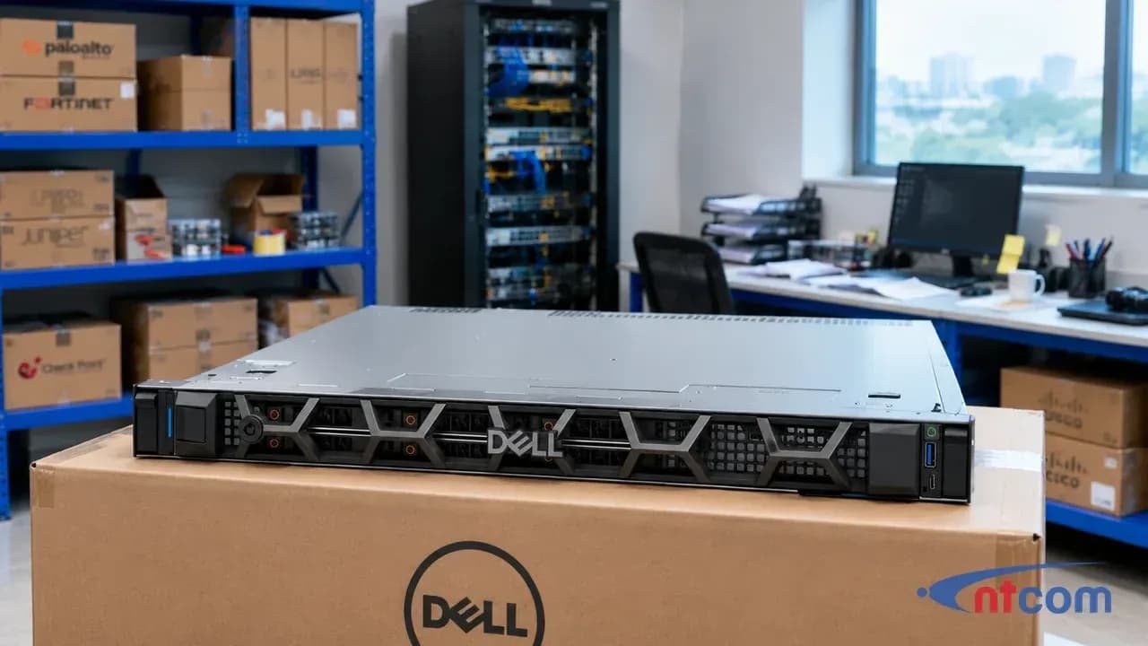 Dell PowerEdge R260 tại văn phòng NTCOM (ảnh minh hoạ)