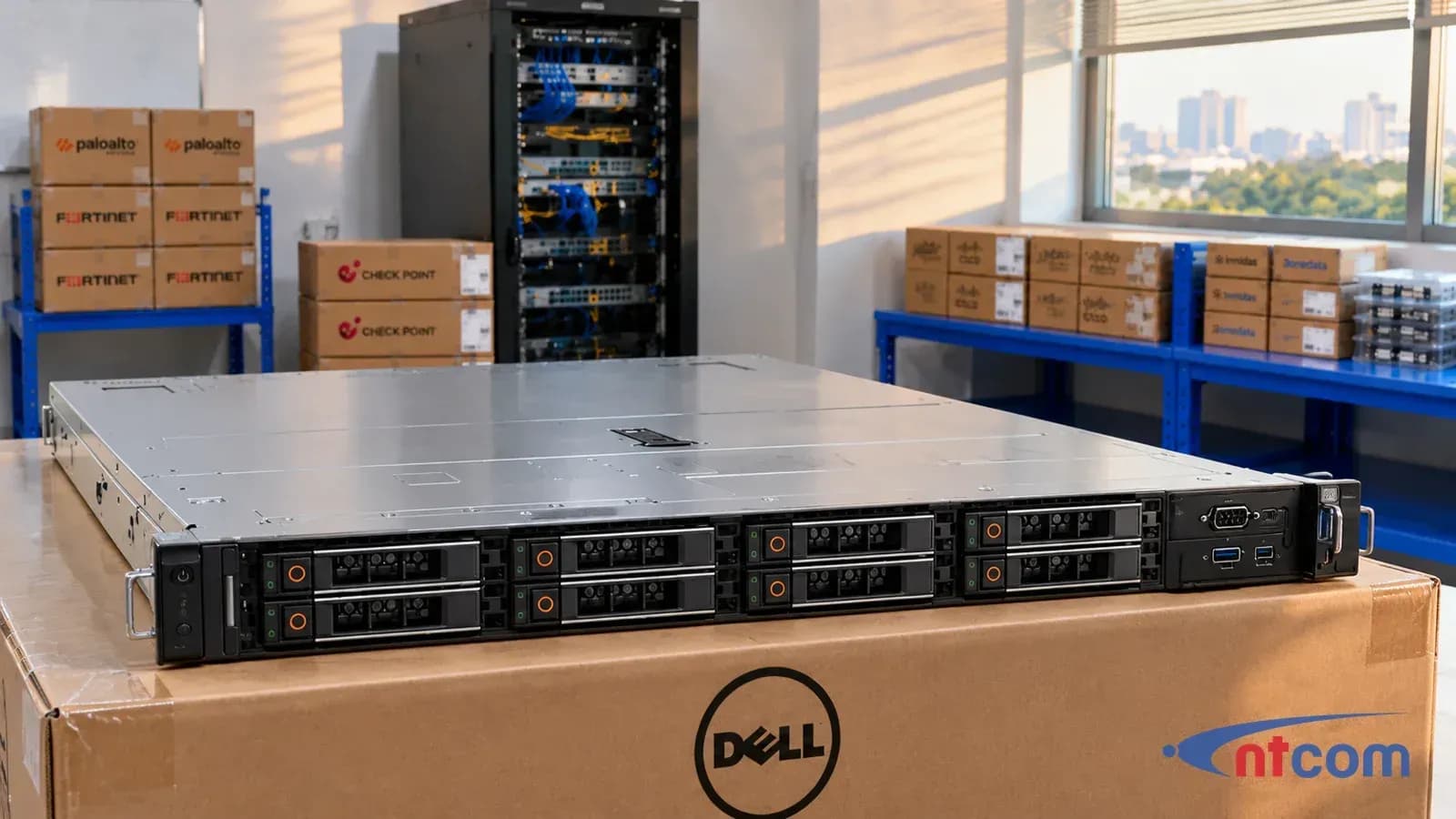 Dell PowerEdge R660 tại văn phòng NTCOM (ảnh minh hoạ)