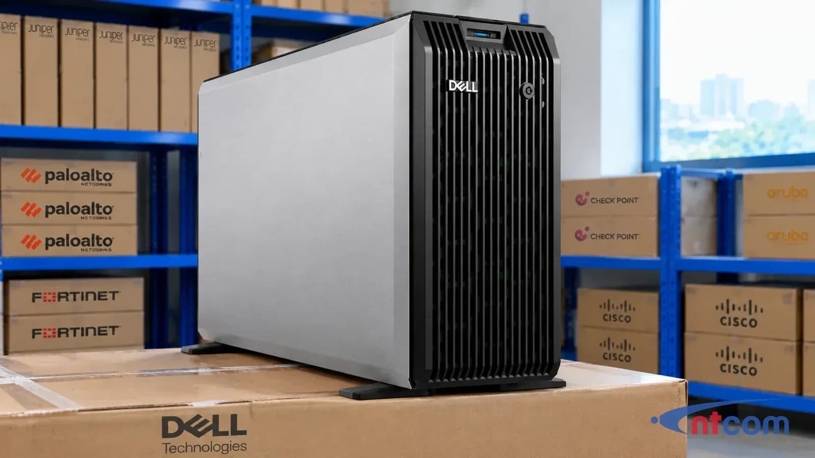 Dell PowerEdge T360 tại văn phòng NTCOM (ảnh minh hoạ)