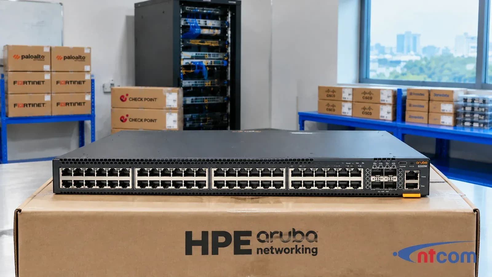 HPE JL663A tại văn phòng NTCOM (ảnh minh hoạ)