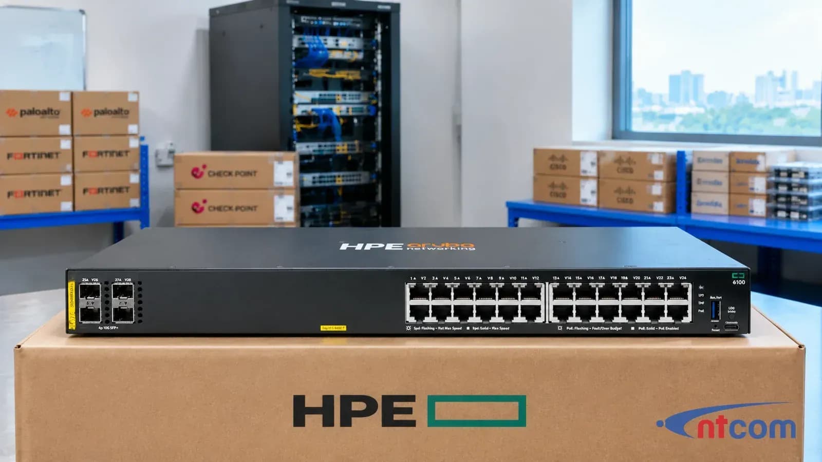 HPE JL677A tại văn phòng NTCOM (ảnh minh hoạ)