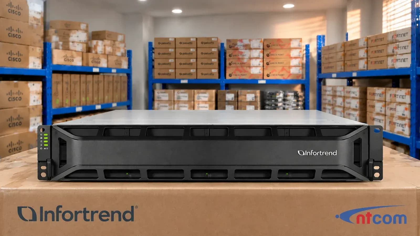 Ảnh minh hoạ Infortrend EonStor GS 3012S3 tại kho hàng NTCOM