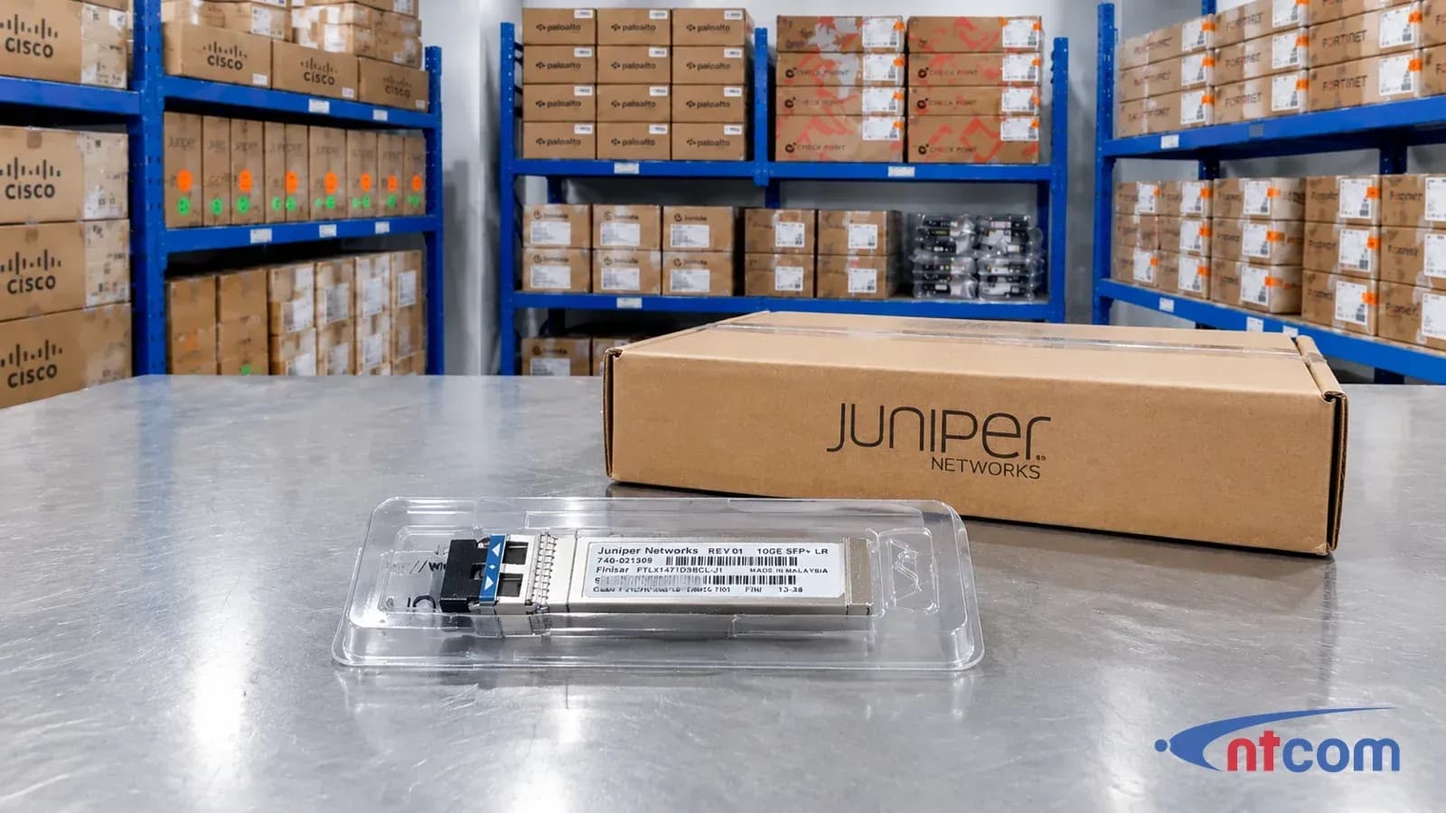 Juniper EX-SFP-10GE-LR tại văn phòng NTCOM (ảnh minh hoạ)