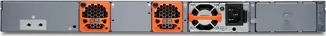 Juniper EX4400-24X-AFI mặt sau nguồn 550W AC và quạt tản nhiệt