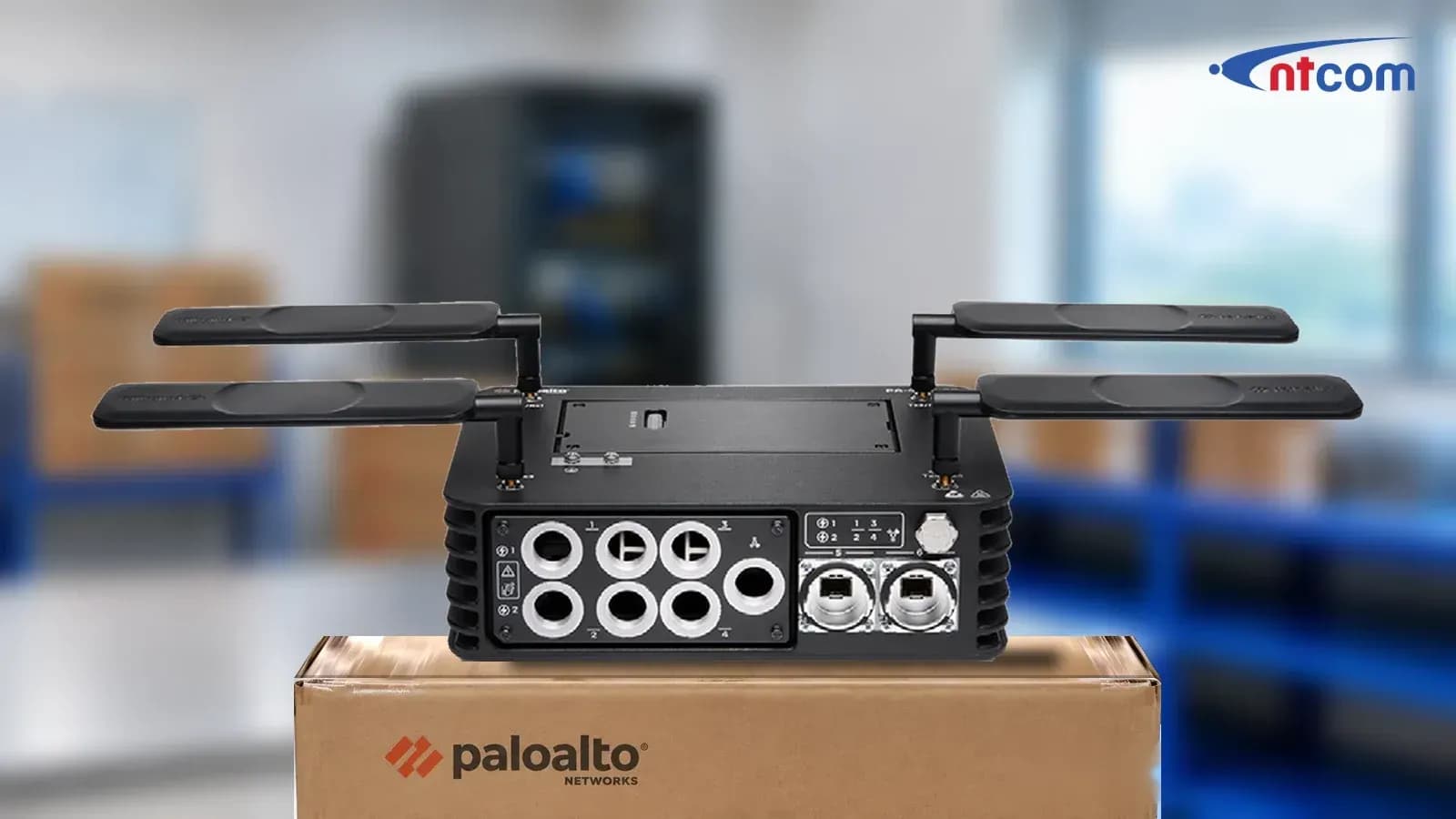 Palo Alto Networks PA-410R-5G tại văn phòng NTCOM (ảnh minh hoạ)