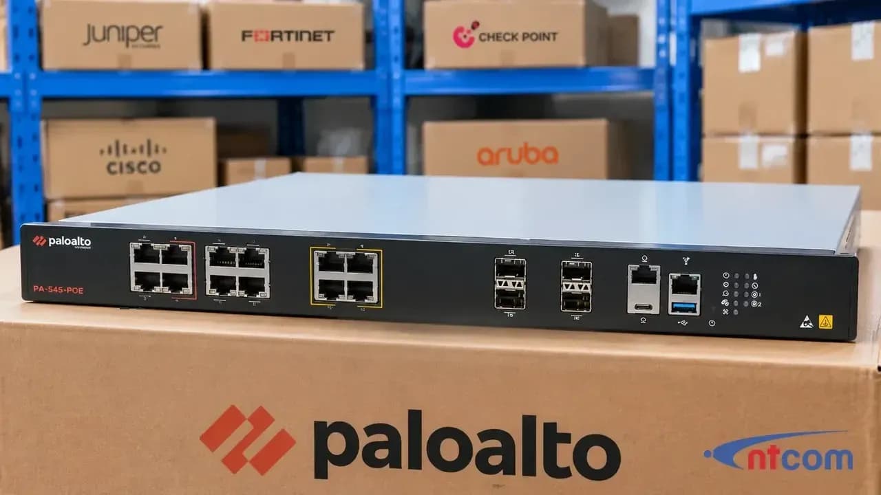 Palo Alto Networks PA-545-POE tại văn phòng NTCOM (ảnh minh hoạ)