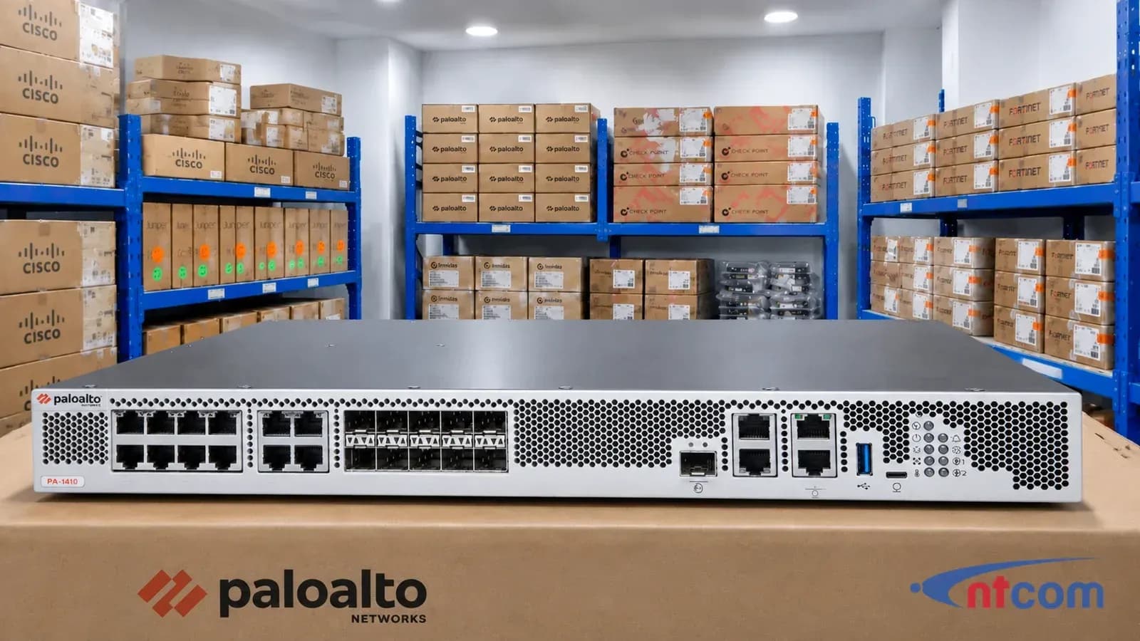Palo Alto PA-1410 tại văn phòng NTCOM (ảnh minh hoạ)