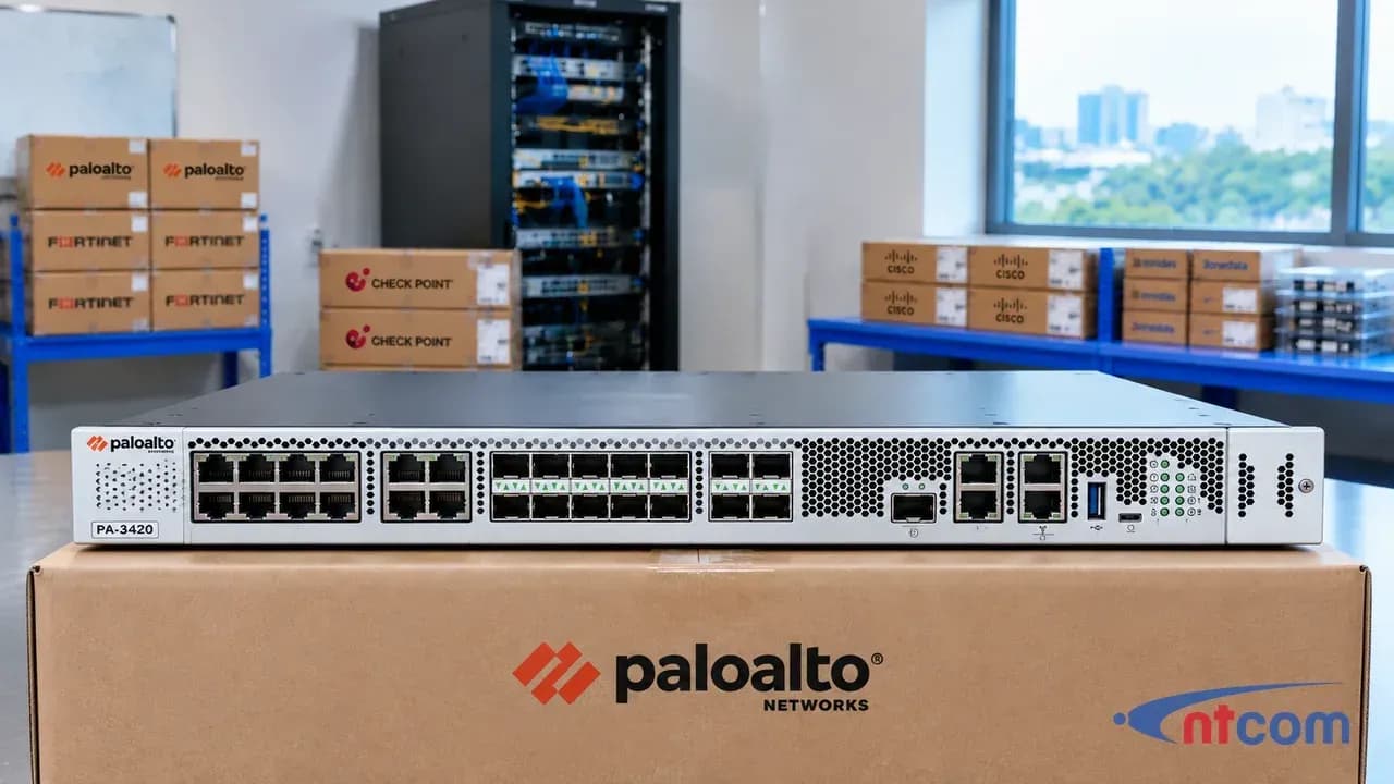 Palo Alto PA-3410 tại văn phòng NTCOM (ảnh minh hoạ)