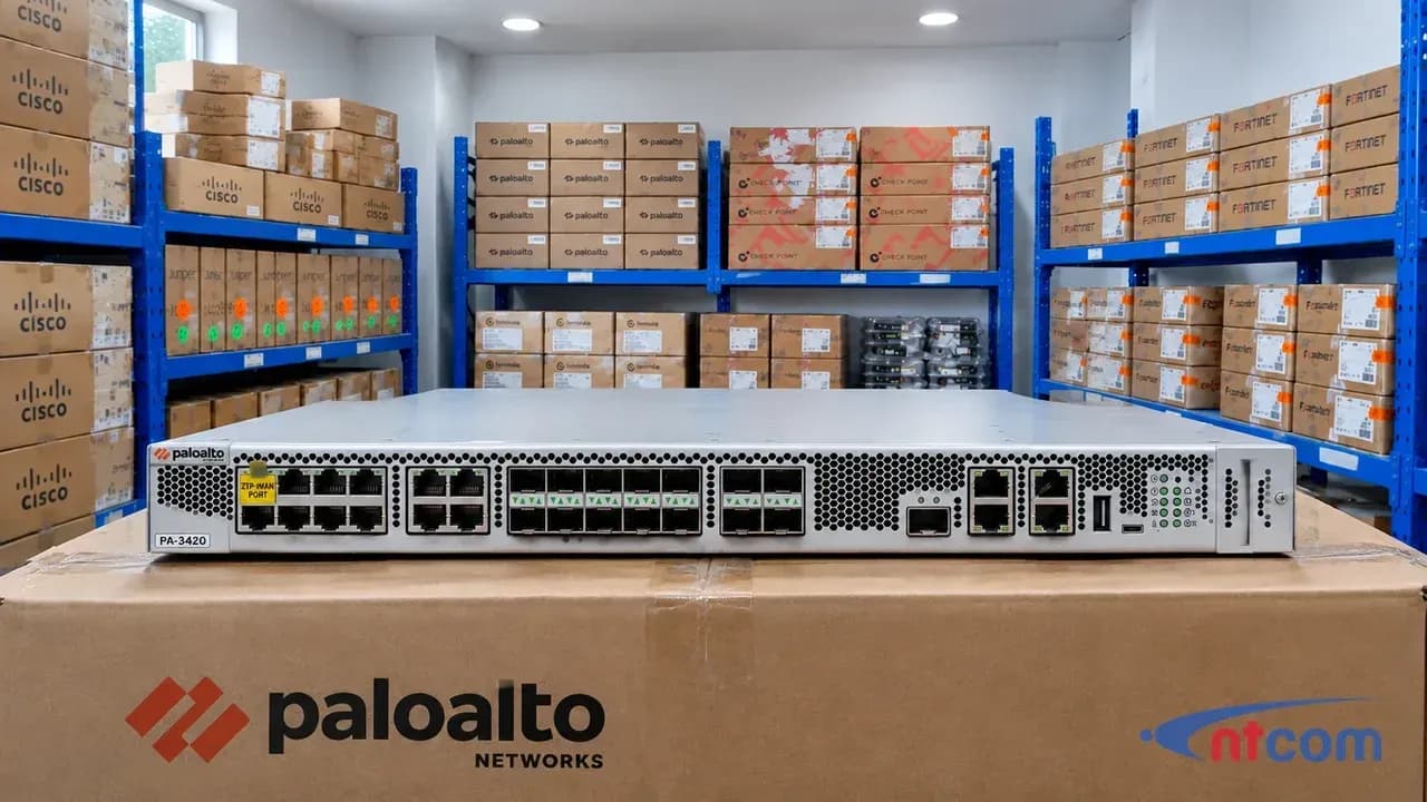 Palo Alto PA-3420 tại văn phòng NTCOM (ảnh minh hoạ)