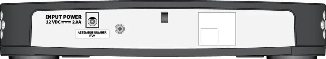 Palo Alto Networks PA-505 mặt sau (hình chính hãng)