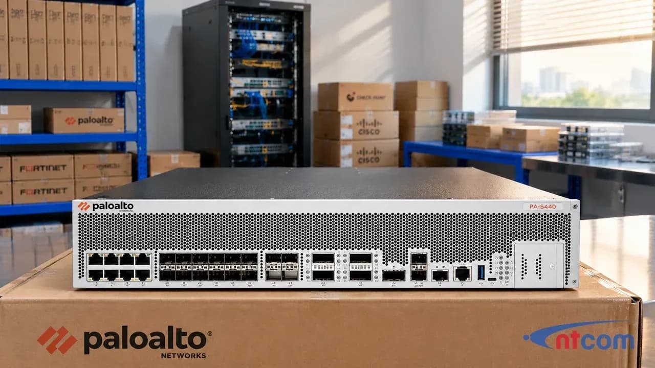 Palo Alto PA-5440 tại văn phòng NTCOM (ảnh minh hoạ)