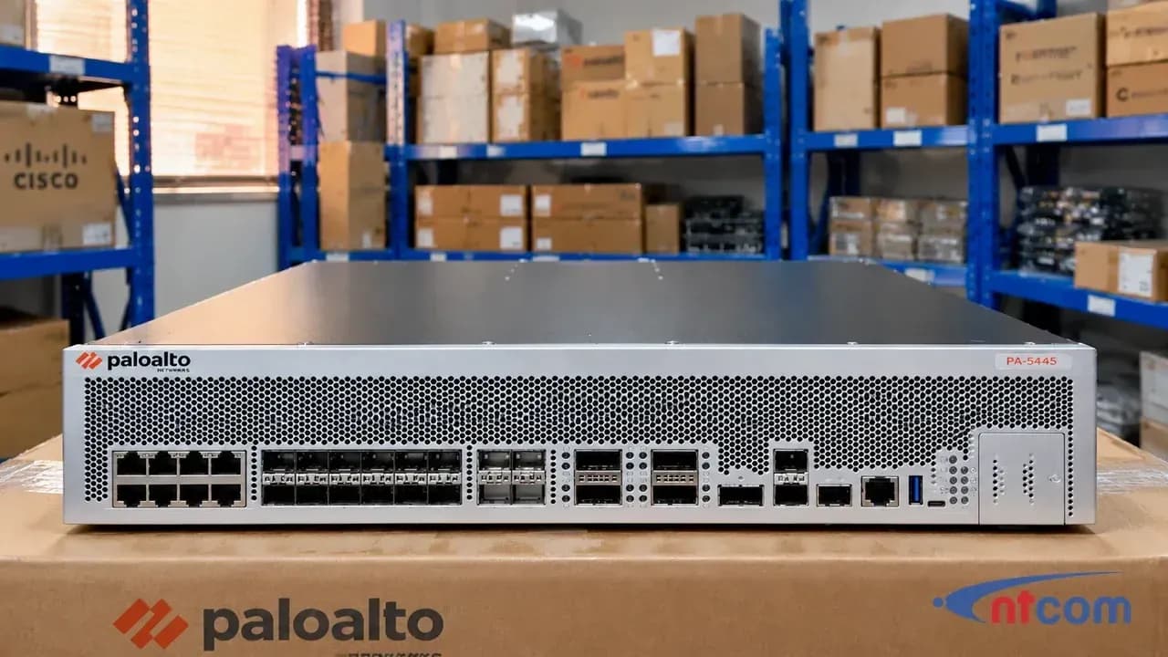 Palo Alto PA-5445 tại văn phòng NTCOM (ảnh minh hoạ)