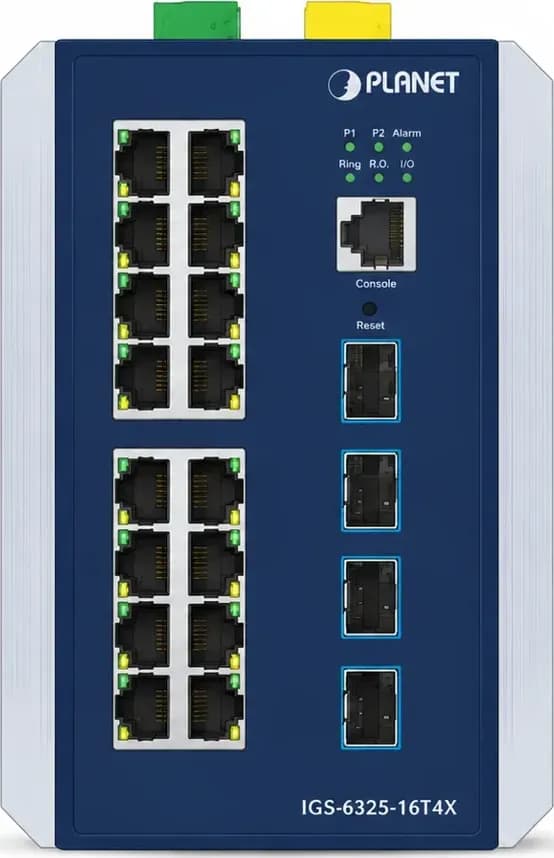 Hình vector mặt trước PLANET IGS-6325-16T4X (ảnh minh hoạ)