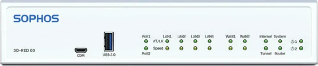 Sophos SD-RED 20 mặt trước