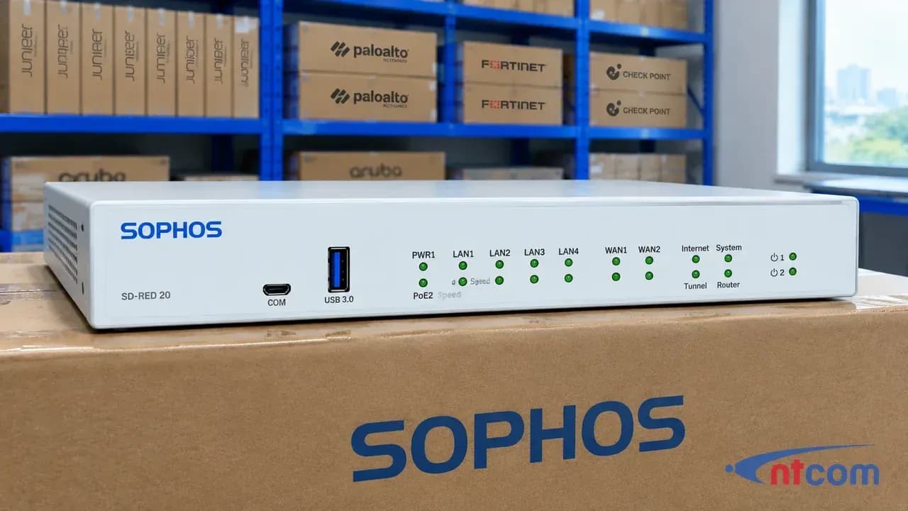 Sophos SD-RED 20 tại văn phòng NTCOM (ảnh minh hoạ)