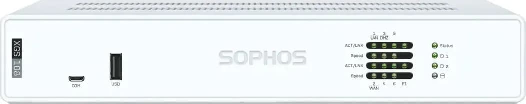Sophos XGS 108 tường lửa để bàn Gen.2 6 cổng 2.5GE 1 SFP