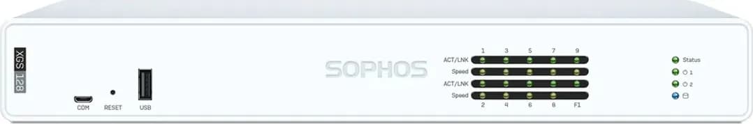 Sophos XGS 128 tường lửa để bàn Gen.2 9 cổng 2.5GE 1 cổng SFP