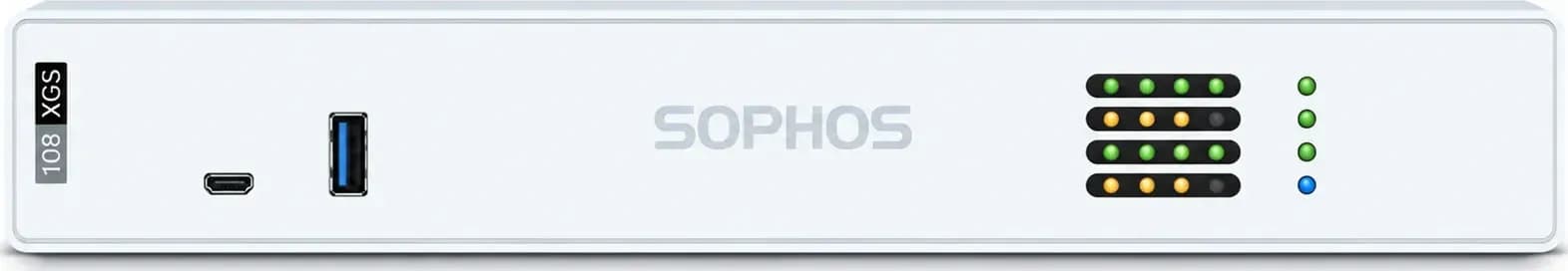 Hình vector mặt trước Sophos XGS108W (ảnh minh hoạ)