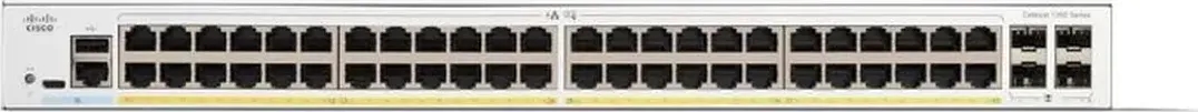 Cisco Catalyst C1300-48P-4G switch L3 48 cổng PoE+ 375W, 4 SFP