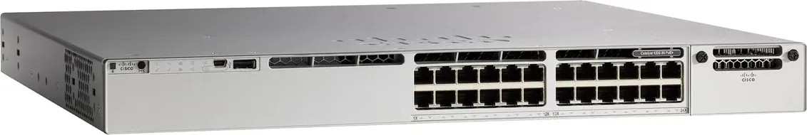 Cisco C9300-24T-A switch Layer 3 24 cổng Gigabit khay module uplink rời