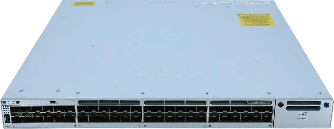 Cisco C9300-48S-A switch Layer 3 48 cổng quang 1G SFP khay module uplink rời
