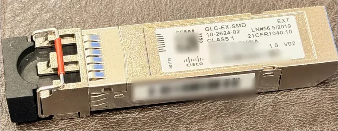 Cisco GLC-EX-SMD module quang SFP 1000BASE-EX đơn mode 1310nm 40km