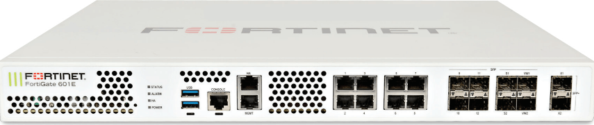 Fortinet FortiGate 600E – Tường lửa thế hệ tiếp theo doanh nghiệp, tăng tốc phần cứng SPU NP6 & CP9